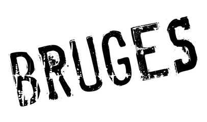 Bruges stamp rubber grunge
