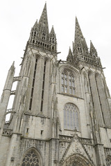 Quimper Cathedral, Brittany, France