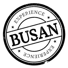 Busan stamp rubber grunge