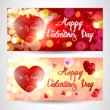 Valentines greetings cards
