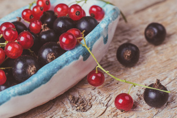 Macro photo of berries