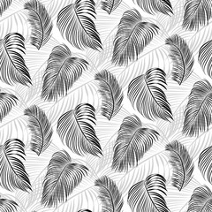 vector palms pattern
