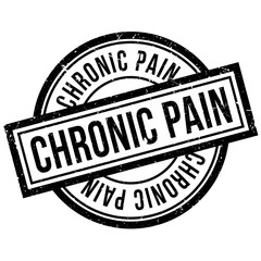 Chronic Pain rubber stamp. Grunge design with dust scratches. Effects can be easily removed for a clean, crisp look. Color is easily changed.