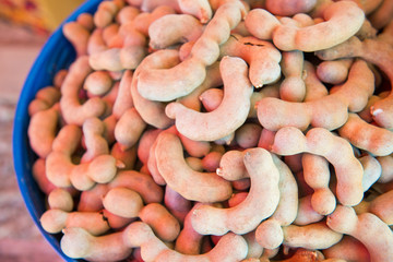pile of fresh sweet tamarind