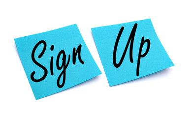 web icon sign up