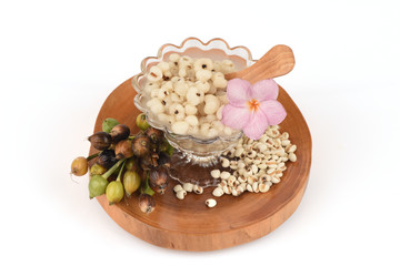 Adlay, Adlay millet, Job's tears, as boiled sweets have medicinal properties.