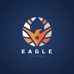Eagle Logo  template.