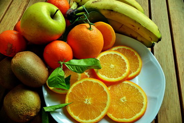 Arancia tagliata a fette