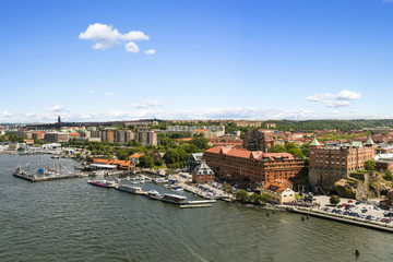 Fototapeta na wymiar Hafen Göteborg, Schweden