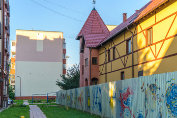 Zelenogradsk. Private house