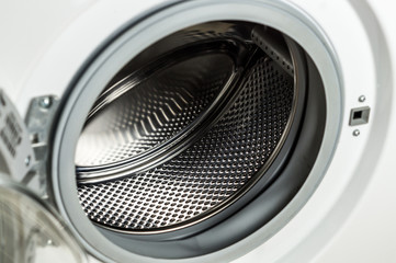Close Up of a Washing Machine