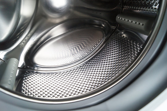 Close Up of a Washing Machine