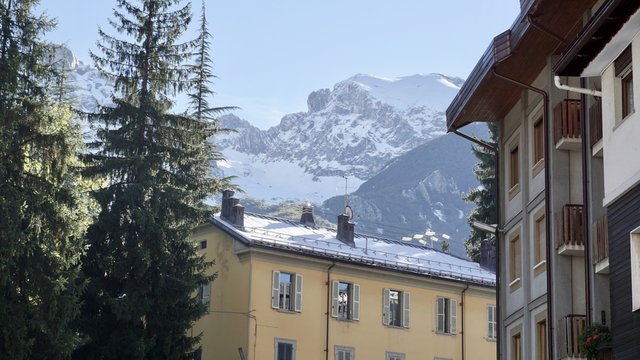 Mountain View Of Limone Piemonte (Italy)