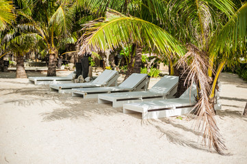 The scenery on the beach, Boracay, Philippines