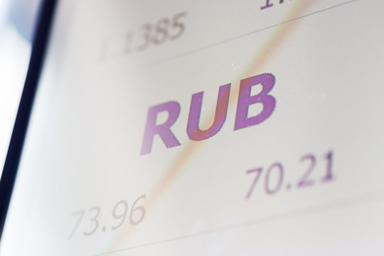 digital display with currency exchange rates