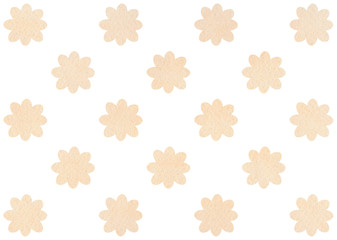 Watercolor flowers pattern.