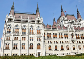Fototapeta premium Parliament building, Budapest, Hungary