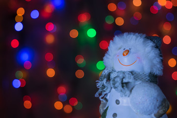 beautiful Christmas toy snowman