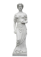 Marble statue isolated