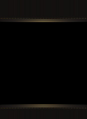 Luxurious card template, oriental style. vip background, suitable for greeting card, certificate or poster. Golden and black color