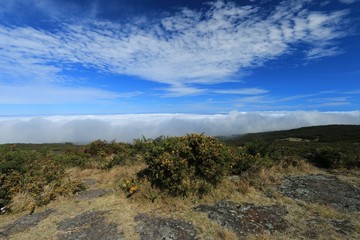 VIEW SINCE THE PITON MAIDO , MAFATE CIRCUS , IN REUNION ISLAND , FRANCE , OCTOBER 2016

