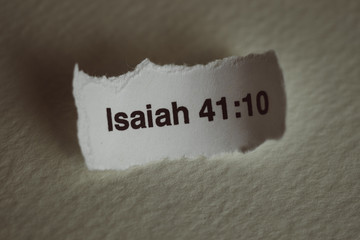 Bible Verse - Isaiah 41:10