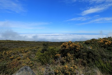 PITON MAIDO, LA REUNION, FRANCE : Mafate circus from viewpoint of piton Maido, La Reunion island, october, 2016
