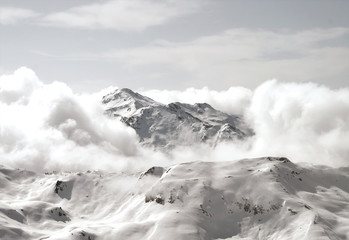 Schnee Wolken Landschaft © dbunn