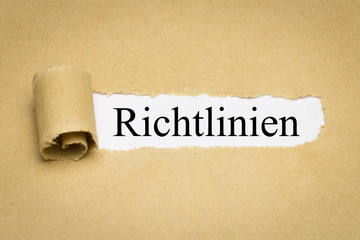Richtlinien