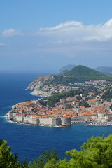 Fototapeta na wymiar Luftaufnahme von Dubrovnik