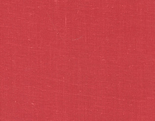 Red color textile cloth texture.
