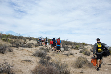 Backpacking through the Desert