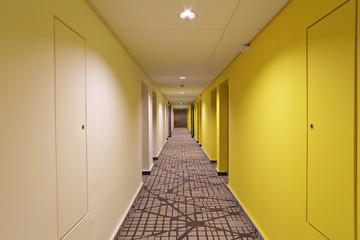couloir d'hôtel