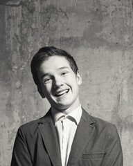 Fototapeta premium Portrait of a young man