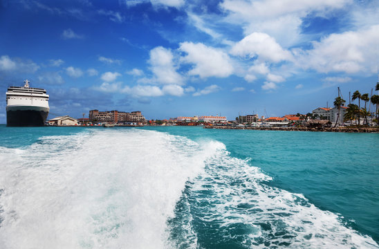 Oranjestad Harbor, Aruba