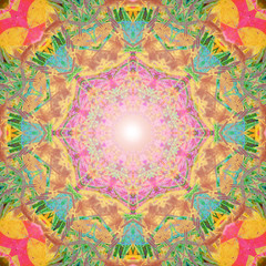 Abstract mandala picture