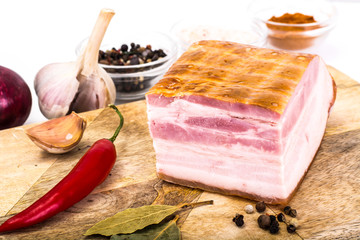 Meat product-smoked bacon