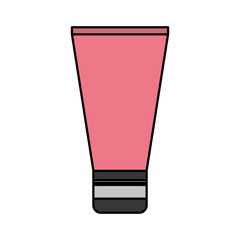 bb cream icon over white background. colorful design. vector illustration