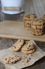 Delicious chocolate chip cookies