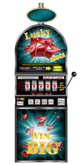 slot machine with seven symbol