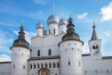 Fototapeta na wymiar Church of Resurrection of Christ, Rostov Kremlin