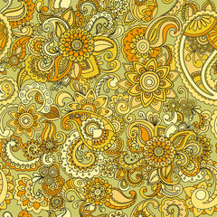 Seamless background cucumber
