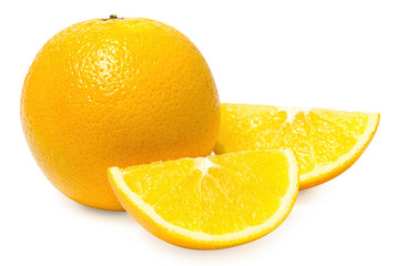 delicious and juicy orange full of vitamins and antioxidants