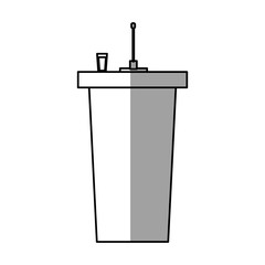 Presentation icon. Leadership working occupation and worker theme. Isolated design. Vector illustration