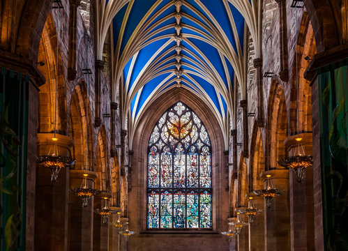 Hallway in St Giles' Cathedral, Edinburgh