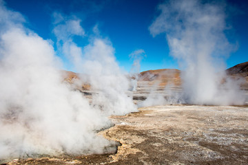 Tatio geysers, Atacama desert, Chile
