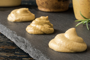 Honey Mustard, Spicy Brown Mustard, Dijon Mustard