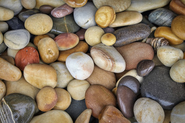 Sea stones background