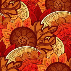 Vector Seamless Floral Pattern