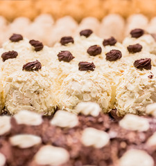 The merveilleux is a small cake that originated in Belgium and is now found in France.